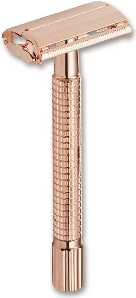 Rasoir Butterfly L Rose Gold - Rasoir de Sécurité Traditionnel Chic