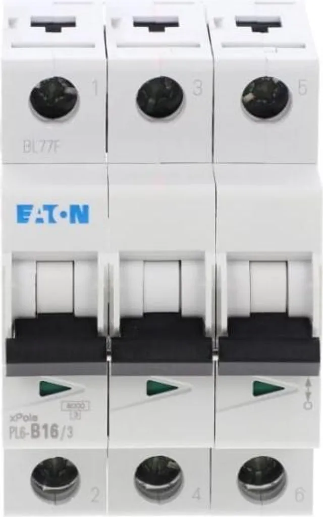 Disjoncteur Eaton 16A 6kA 3P 286589 : Évitez les Courts-Circuits