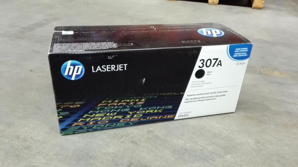 HP CE740A Colour Laserjet CE740A Tonerkartusche schwarz Produktbild 
