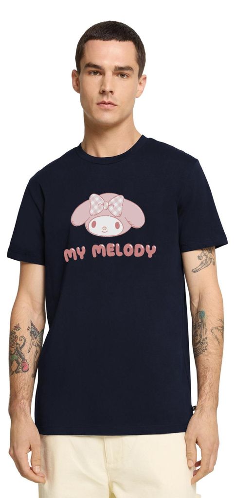 Spreadshirt My Melody Portrait Männer Premium T-Shirt, XXL, Navy