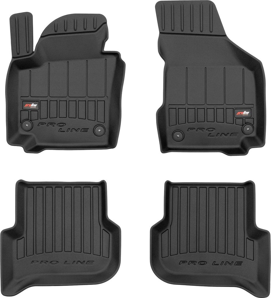 FROGUM Gummimatten Autofussmatten für Volkswagen Golf Plus 2005-2014