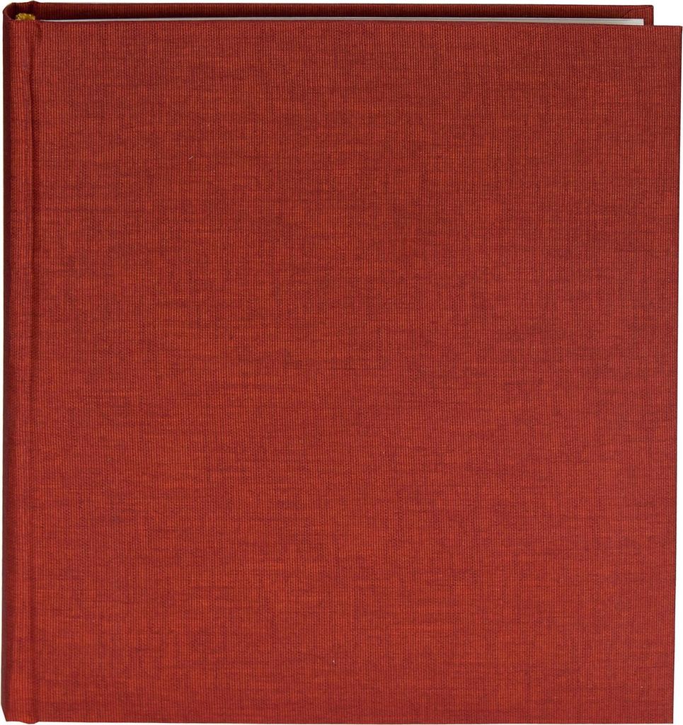 goldbuch 31707 Fotoalbum, Summertime, 30 x 31 cm, Fotobuch mit 100 weiße Seiten & Pergamin Trennblättern, Foto Album aus Leinen, Erinnerungsalbum...