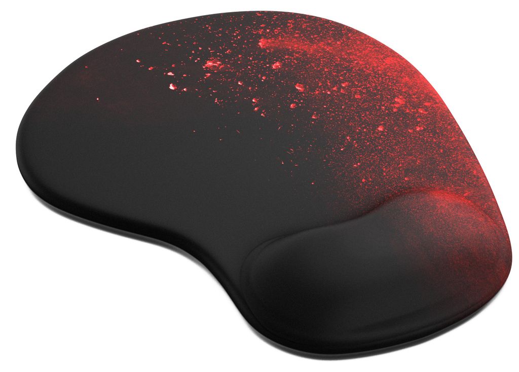 Tappetino per mouse da gioco Titanwolf con poggiapolsi Immagine del prodotto 