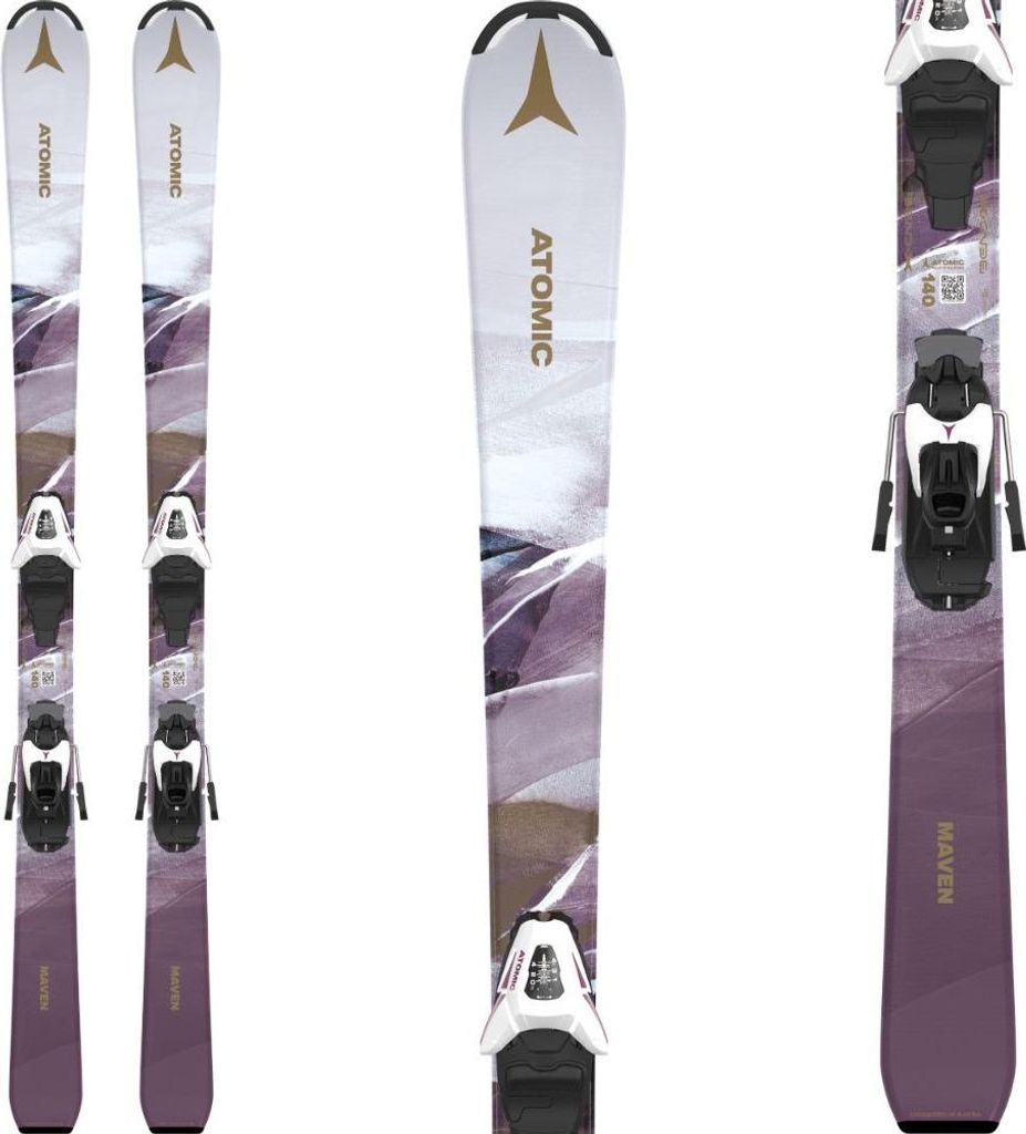 Atomic MAVEN GIRL (130-150) + C5 GW Mädchen Ski Alpin 24/25 lila 150