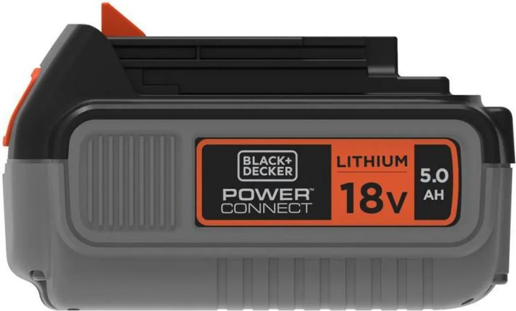 Batteria Ricambio Black & Decker 18V 5.0Ah per Tagliaerba e Siepi