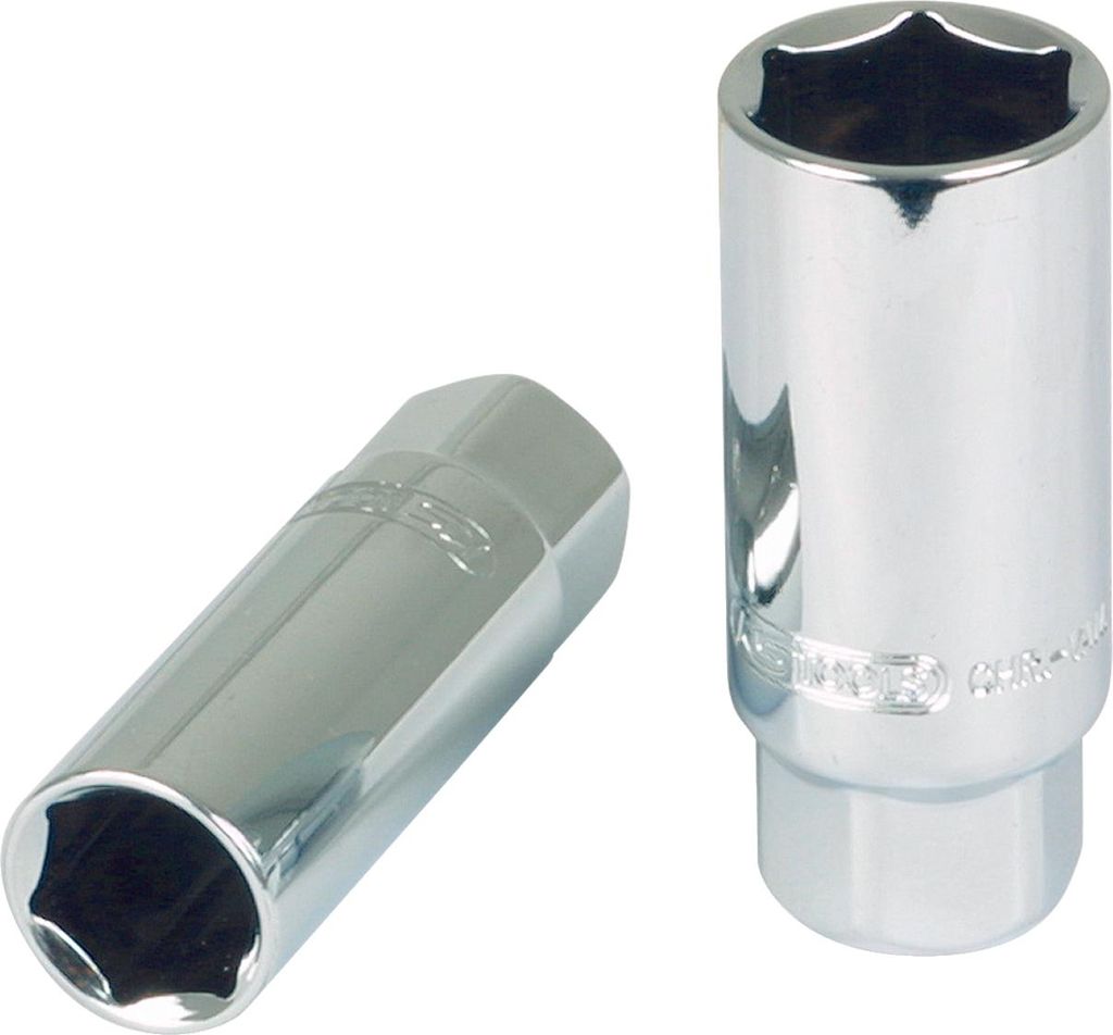 KS Tools 3/8 CHROMEplus Zündkerzen-Stecknuss, 18 mm