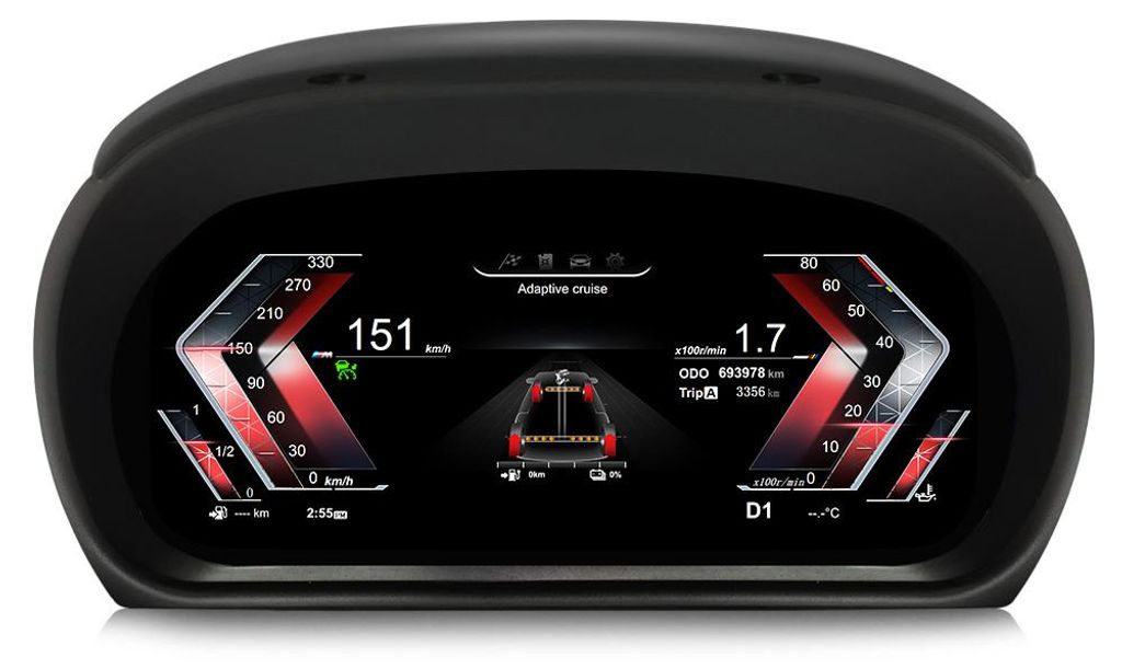 Digitální palubní deska, kompatibilní s vozy BMW řady 3 z Obrázek produktu 
