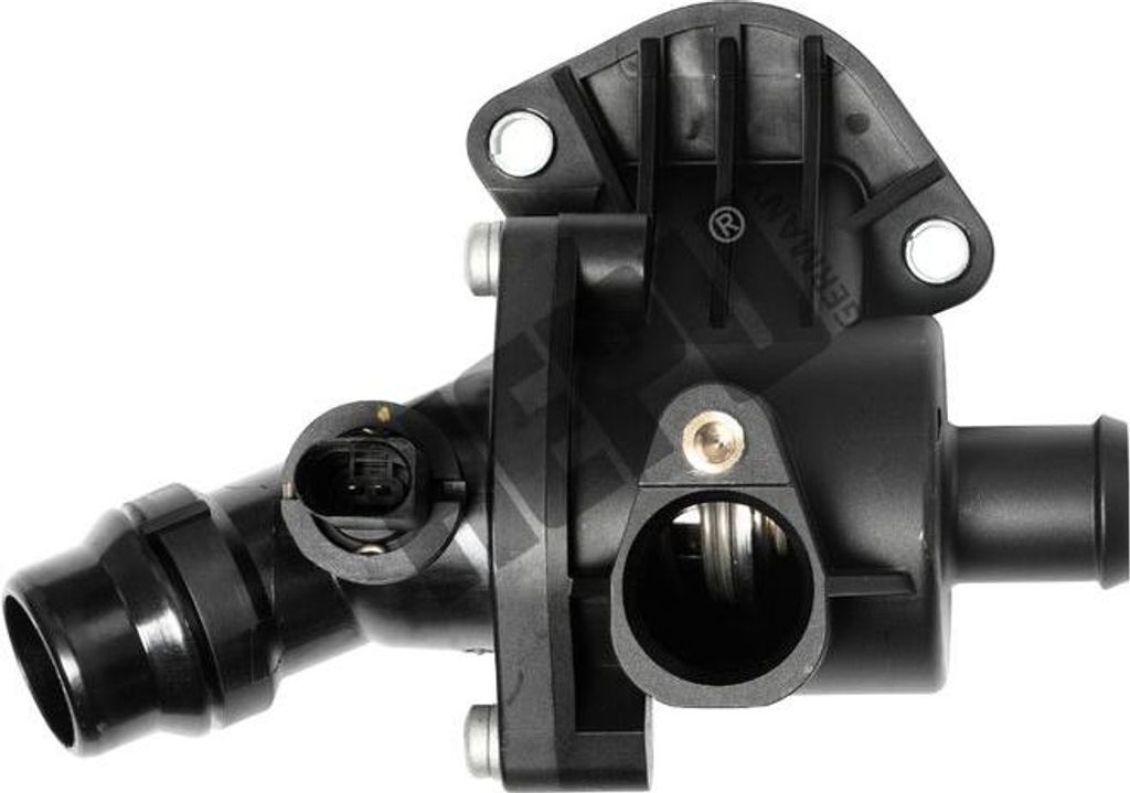 HEPU TM1184 Thermostat, Kühlmittel OE 06F121111 kompatibel mit A3 8P, Altea, Leon, Toledo, Octavia, Golf Plus, Golf V, Jetta, Passat 3C, Touran