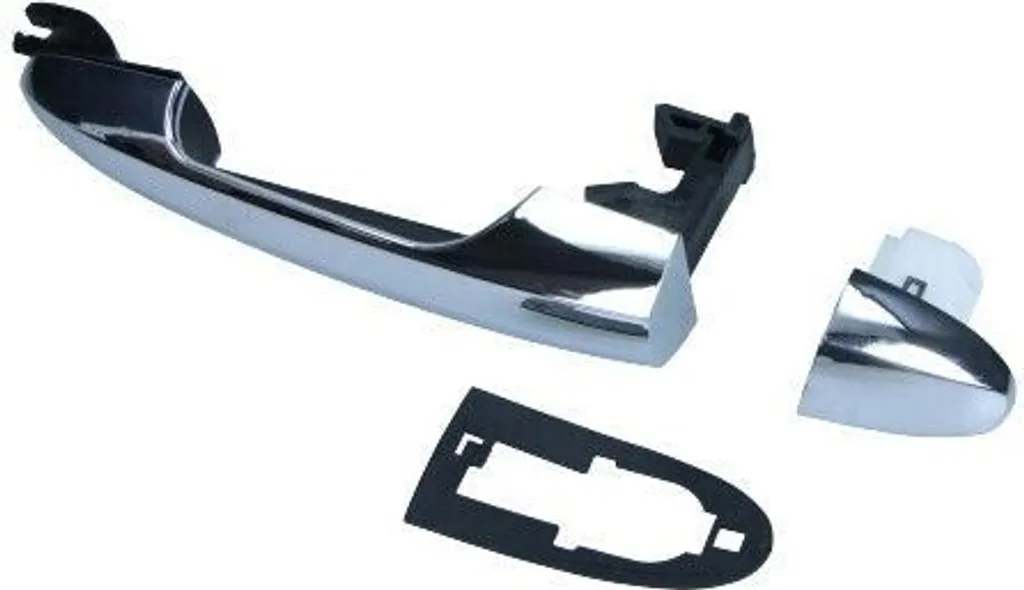 Poignée de porte extérieure pour Fiat 500L arrière gauche MAXGEAR Noir