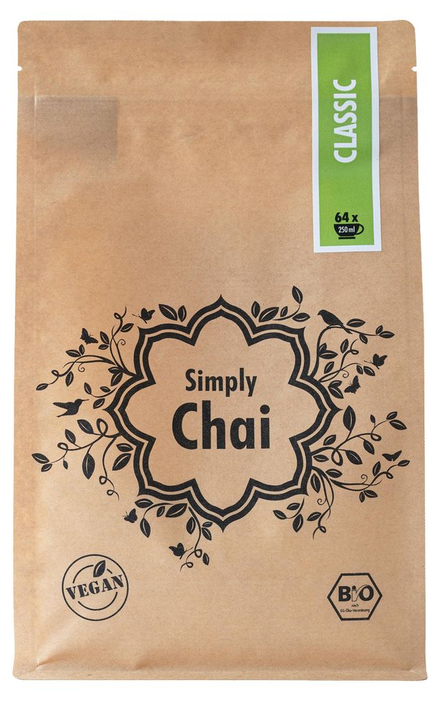 Simply Chai Bio & Vegan Classic 1kg Beutel Produktbild 