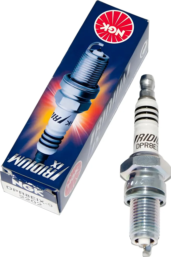 4 Candele NGK Iridio DPR8EIX-9 - Affidabilità per Lunghi Viaggi