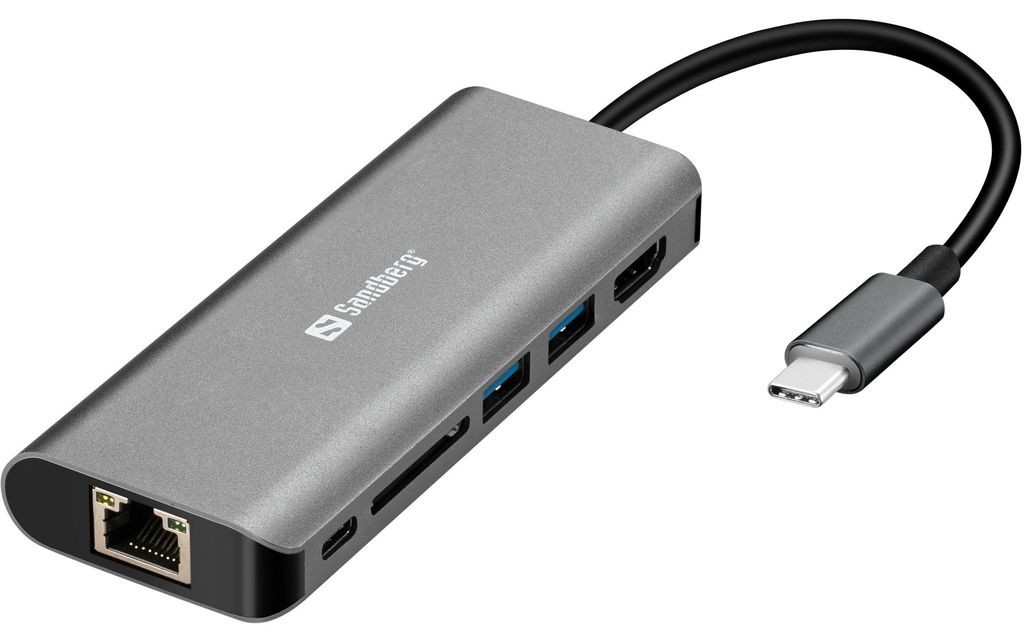 SANDBERG Dockingstation - USB - HDMI - GigE