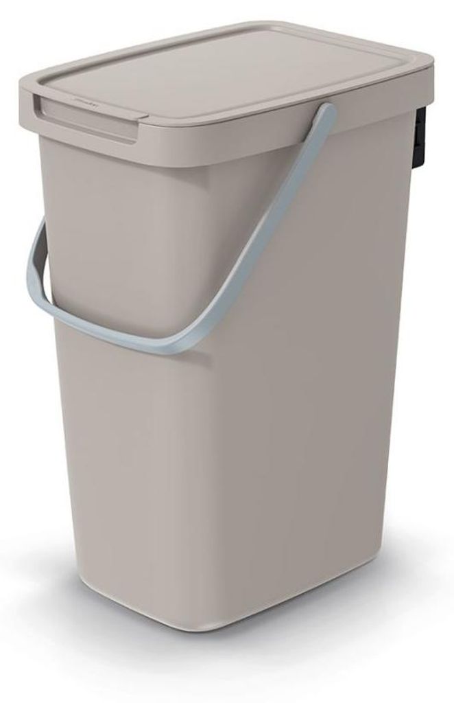 Poubelle Select 12 L brun clair Image du produit 