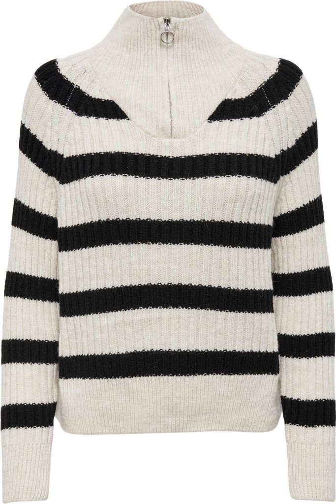 ONLY Gestreifter Strickpullover ONLLEISE Größe: XL