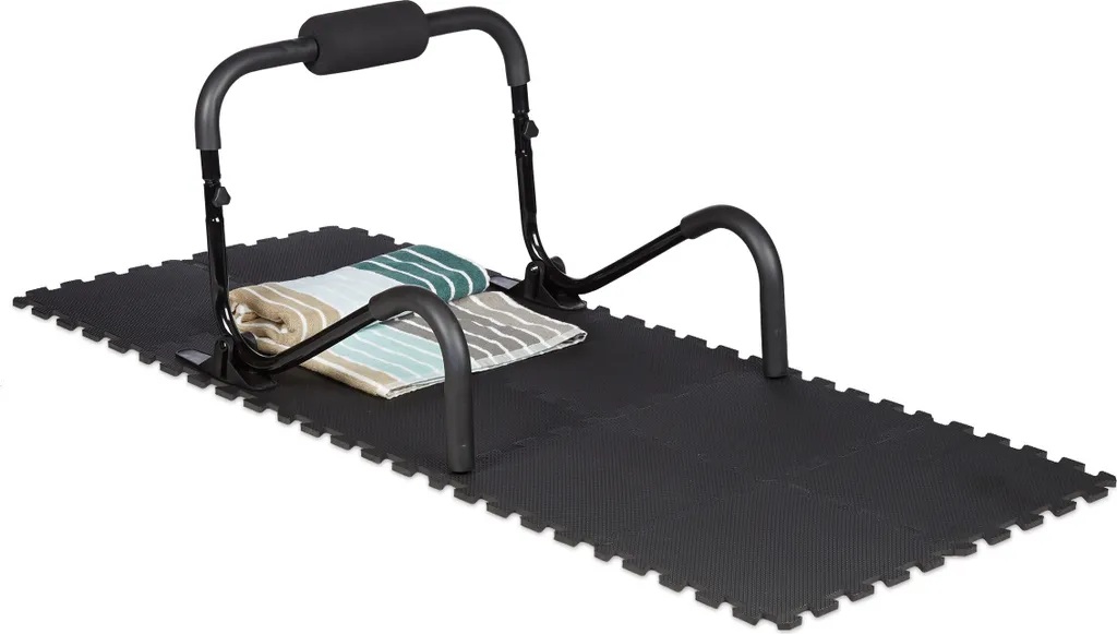 Tappetino Fitness Puzzle Relaxdays 48 pz - Pavimento Palestra Casa - 1