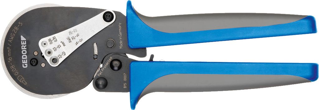 GEDORE 8158 Crimp-Zange für Aderendhülsen, 2956268