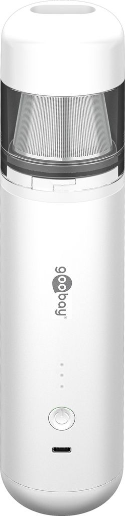 Goobay Tools GOOBAY TOOLS Akku-Handstaubsauger, 80 W, mit 10 Aufsätzen, weiß