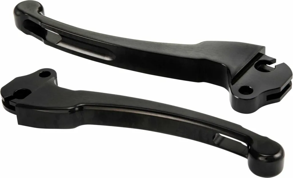 SIP CNC Levier Embrayage et Frein Noir Anodisé en Aluminium - 2 Pièces