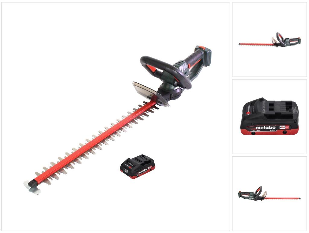Metabo HS 18 LTX 65 Akku Heckenschere 18 V 63 cm + 1x Akku Produktbild 
