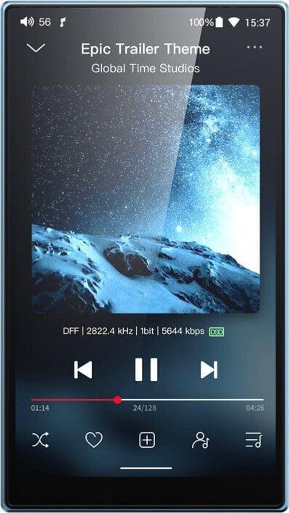 FiiO JM21 Musikplayer 64 GB Black Produktbild 
