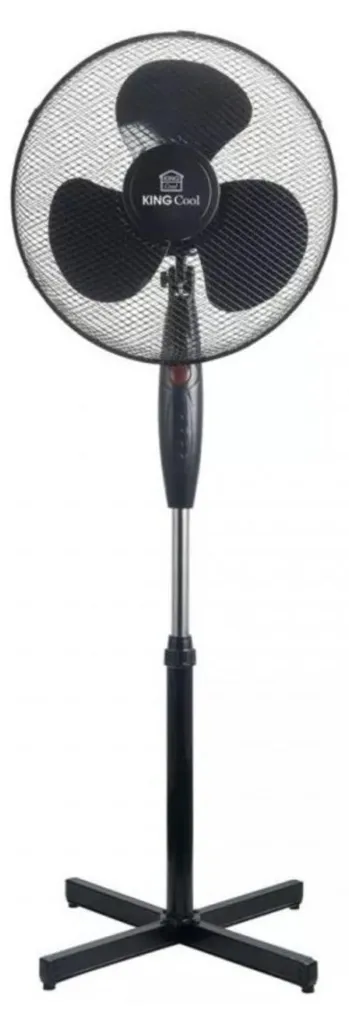 Ventilateur sur Pied Silencieux Kingcool 52980 pour Salon et Chambre 40cm