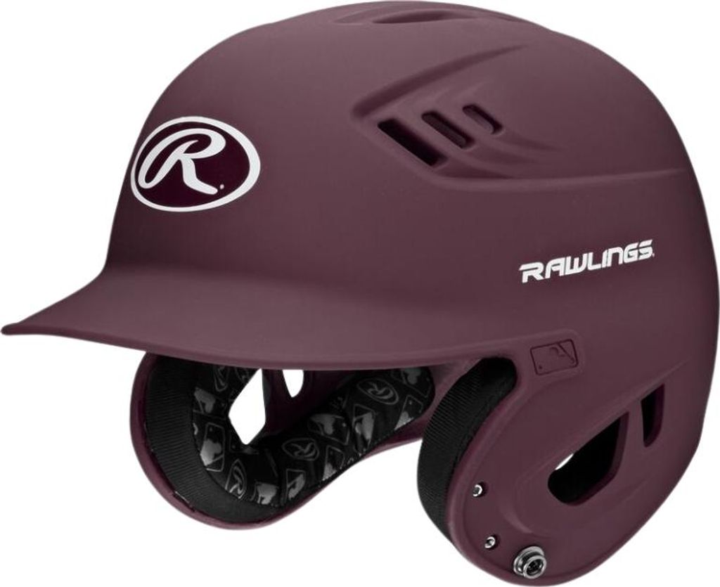 Rawlings R16MJ Matte Baseball Batting Youth Helmet | R16 Series Color Maroon Baseball/Softball Artikel