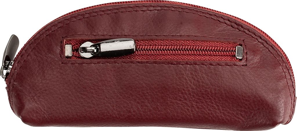 Josephine Osthoff - Schlüsseltui SCHLÜSSELMAUS Schlüsseltasche Schlüsselmäppchen Mini Münztasche Echt Leder mit Kreditkarten-RFID-Schutz Dopp...