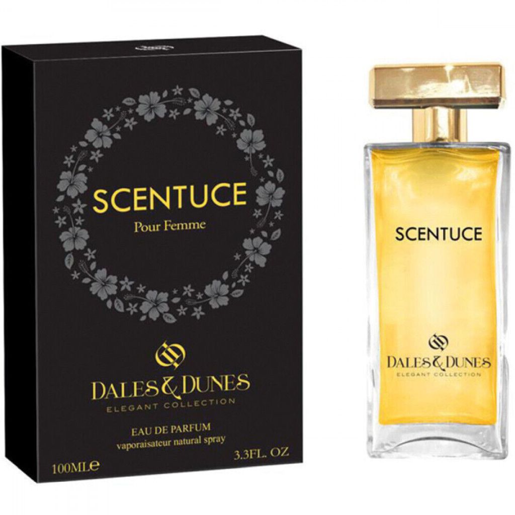 Dales & Dunes Eau de Toilette SCENTUCE - Damen Parfüm - blumig, frische Noten, - 100ml - Duftzwilling / Dupe