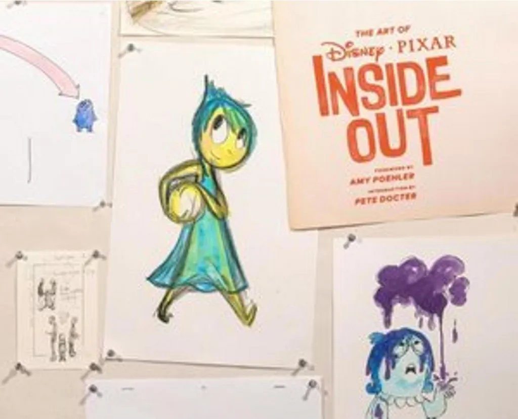 Art of Inside Out - Livre de Dessins et Concept Arts Originaux de Pixar