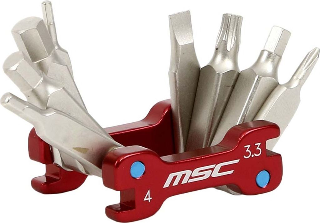 Msc Superflatxl Micro 12 Functions Multitool Rot Rot One Size