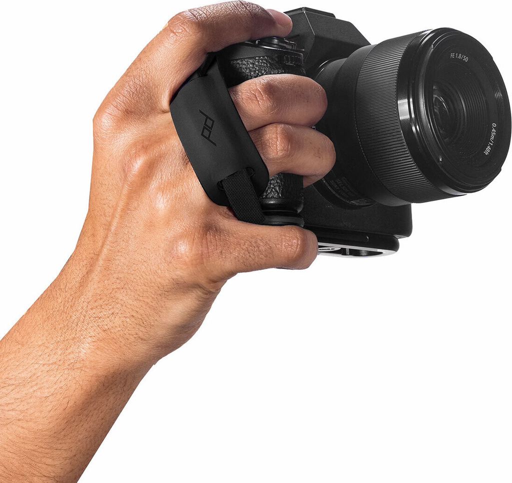 Peak Design Micro Clutch L-Plate Handschlaufe mit Griff - Black (Schwarz) (+)