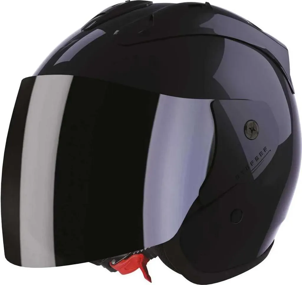 Casque Jet Léger Stormer Sun Evo 2.0 Noir XS : Fini la Fatigue Cervicale