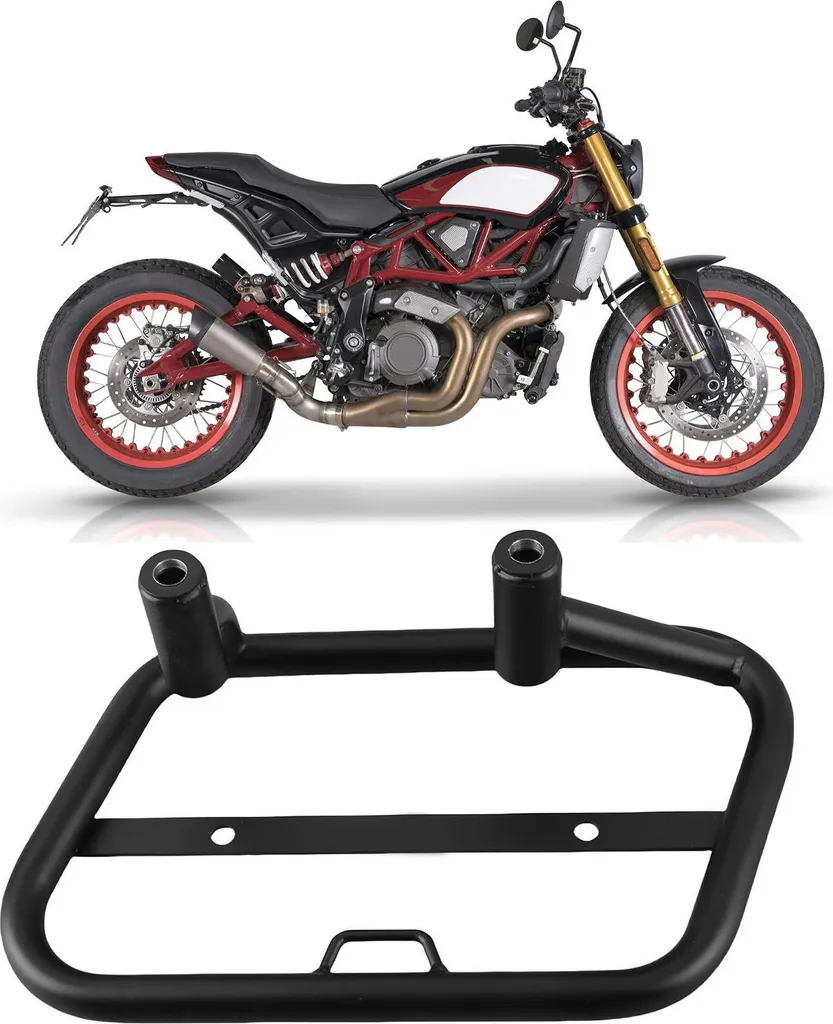 Support de sacoche latérale moto pour Indian FTR1200 rangement stable