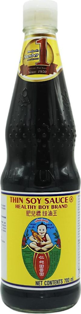 Salsa di soia leggera a marchio Healthy Boy 700ml Immagine del prodotto 