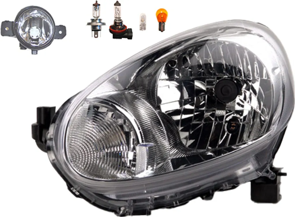 Faro Fendinebbia Johns Nissan Micra K13 Osram Laser H11 L
