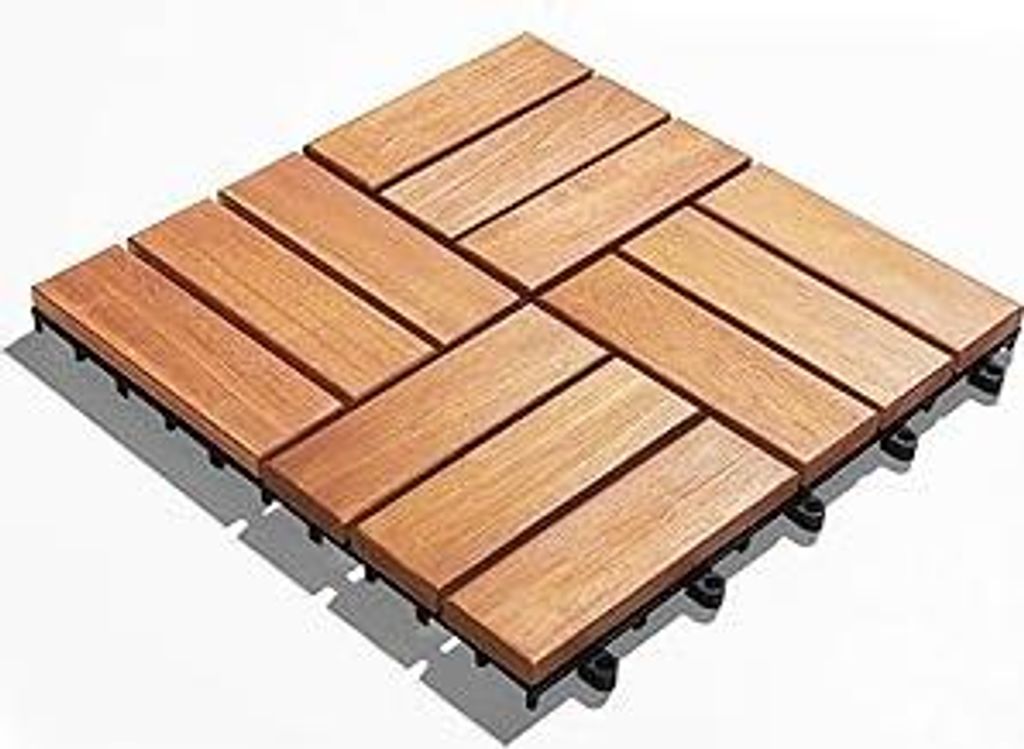 Gartenfreude Terrassenfliesen Holzfliesen Bodenfliesen aus Produktbild 