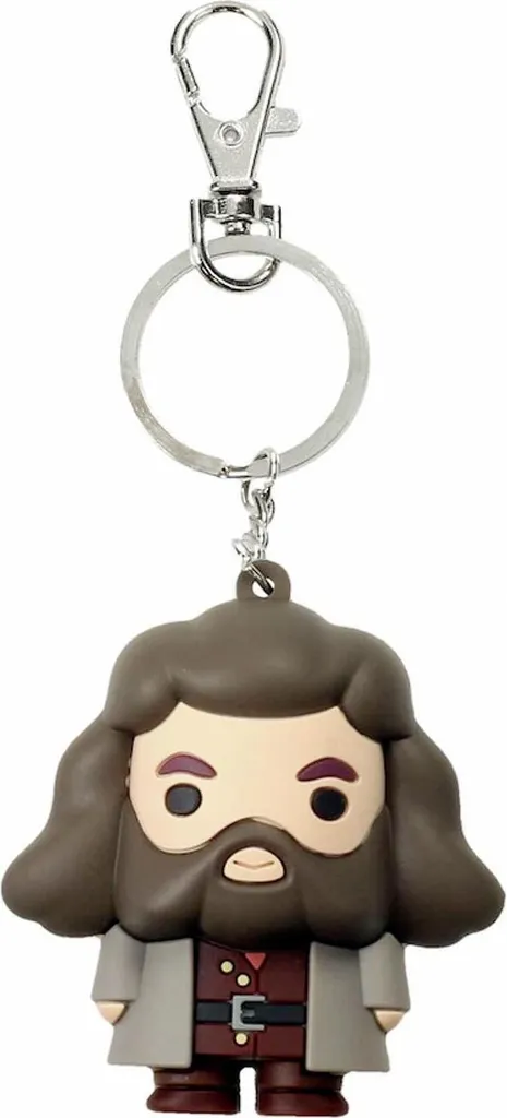 Porte-clés Rubeus Hagrid Harry Potter en Vinyle Robuste Détails 3D