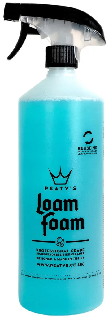 Peaty's Loamfoam Nettoyant Vélo 1L : Idéal pour l'Entretien Post-VTT