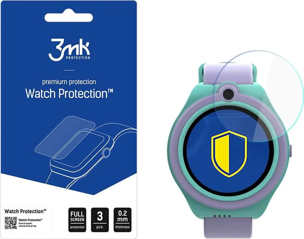 Bemi Linko - Orologio di protezione 3Mk Vetro flessibile