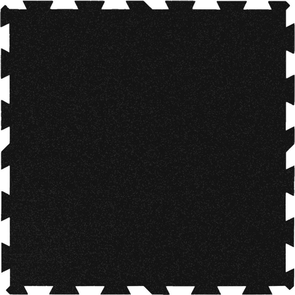 Mosolut Fitness-Puzzle Standard, 102,5 x 102,5 cm, schwarz, 20 mm MSFT106