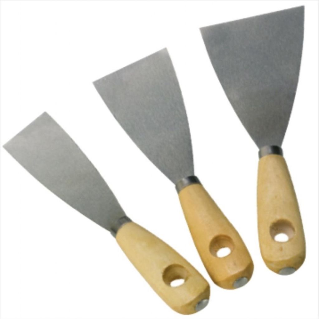 Malerspachtel Set 3 teilig - Spachtel 40 mm, 60 mm, 80 mm