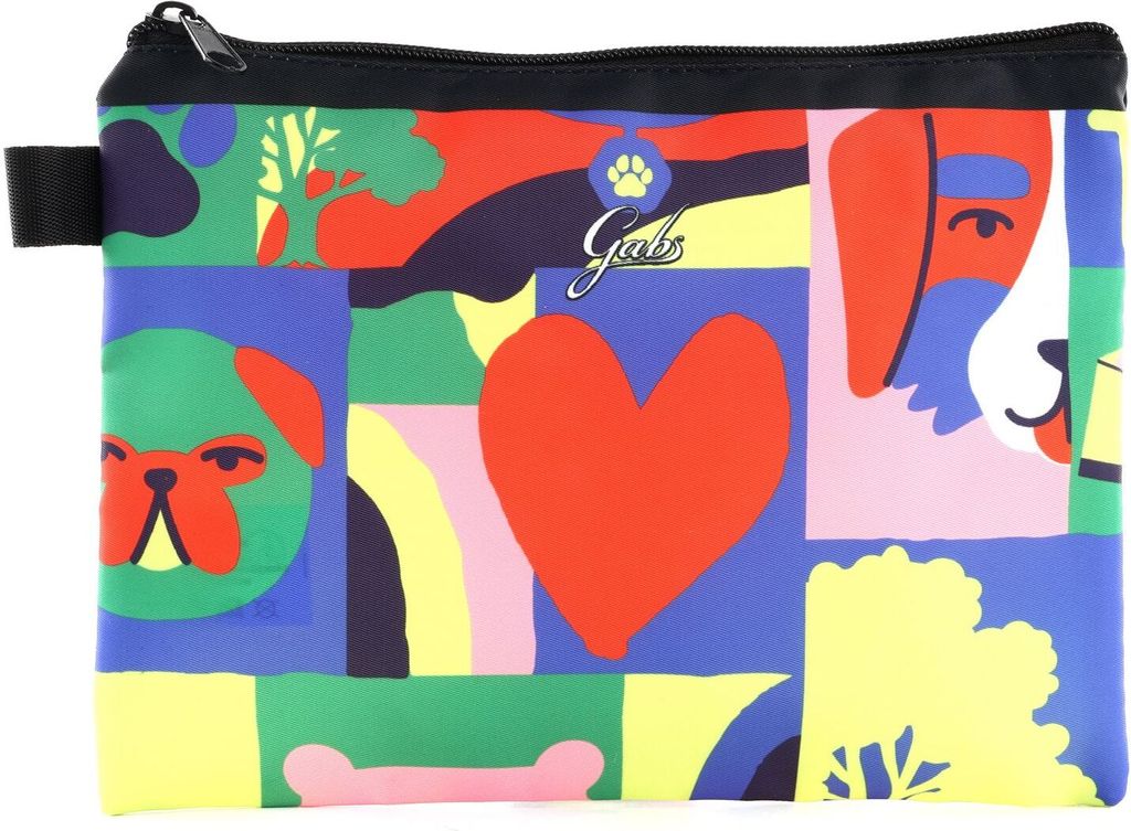 Gabs Utensilientasche Bustino Bag Dogs in Love bunt