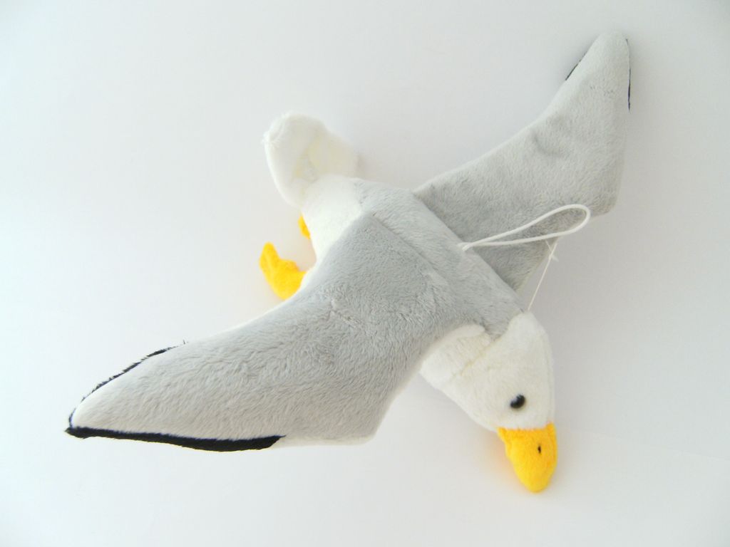 Cornelissen - Kuscheltier - Möwe mit Band - 33 cm