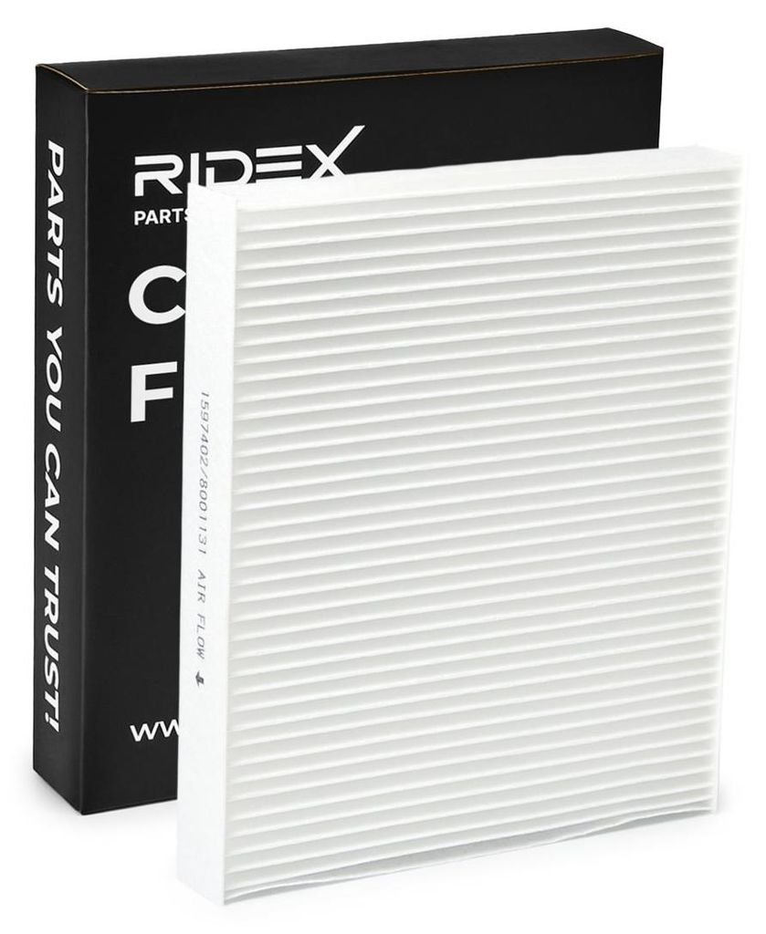 RIDEX 424I0012 Innenraumfilter Pollenfilter für VW Golf VII Produktbild 