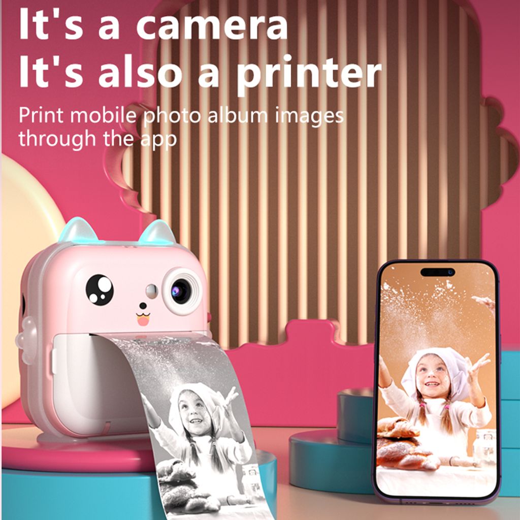 Přenosný dětský fotoaparát s okamžitým termálním tiskem, Obrázek produktu 8