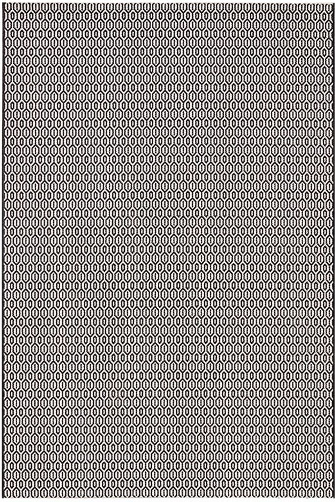 In- & Outdoorteppich Coin schwarz/creme, Größe:160x230 Produktbild 