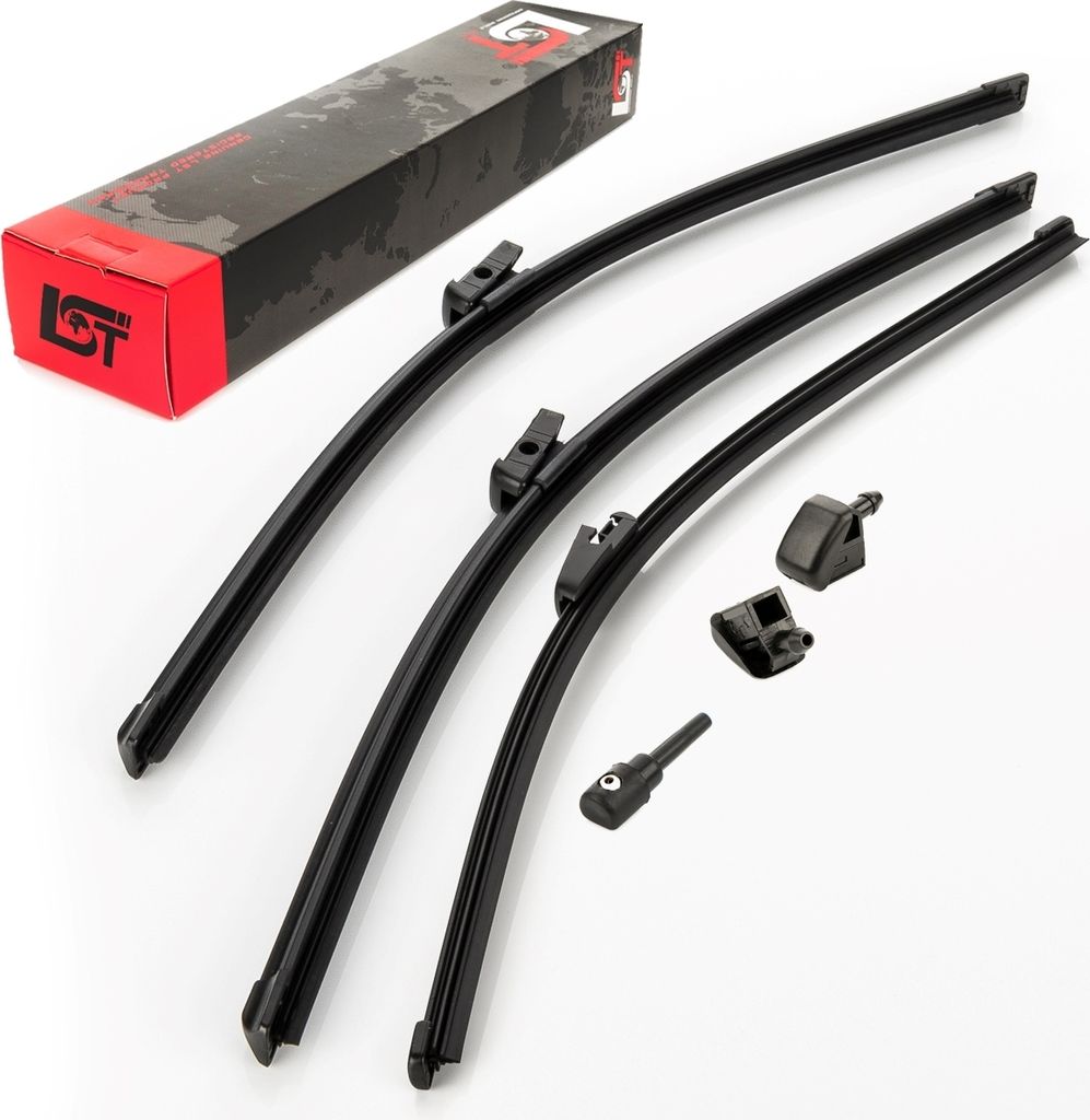 Frontwischer + Heckwischer Scheibenwischer Set für SKODA FABIA KOMBI bis 05/2013