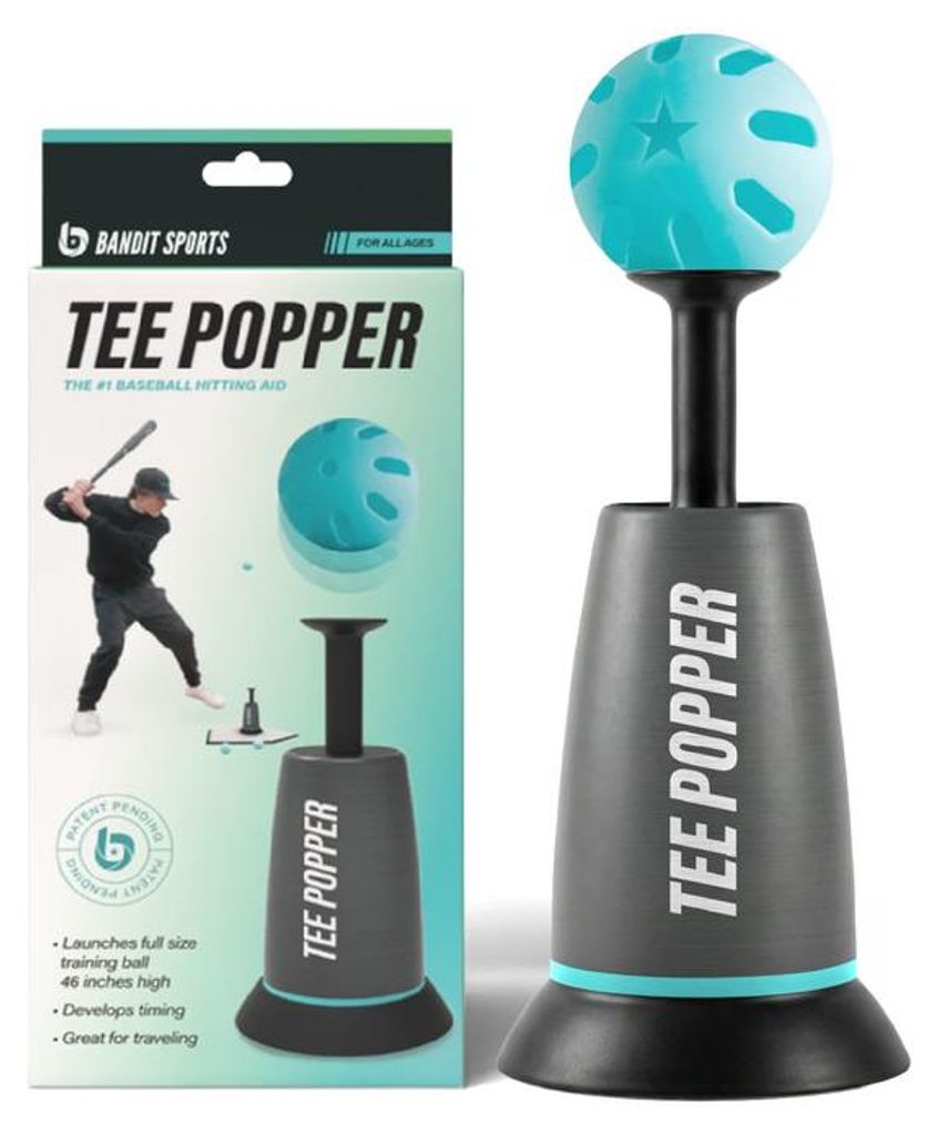 Baseball Schlagtrainer höhenverstellbar, Tee Popper Produktbild 