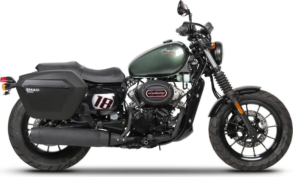 Support de Valise pour Voyage à Moto Hyosung GV125 Aquila S Modèles 2018-23