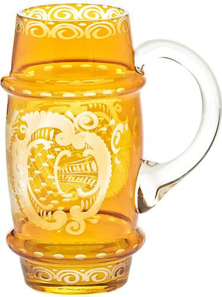 Bierkrug Yellow Queen 400ml